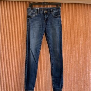 Kut From the Kloth Toothpick Skinny Classic Blue Women's Jeans